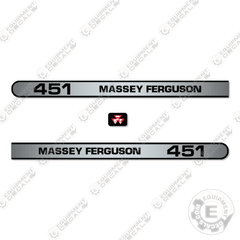 Fits Massey Ferguson 451 Decal Kit Tractor - WITH CAB