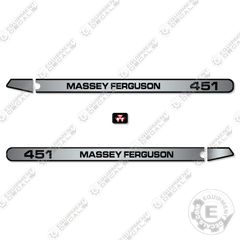 Fits Massey Ferguson 451 Decal Kit Tractor - NO CAB