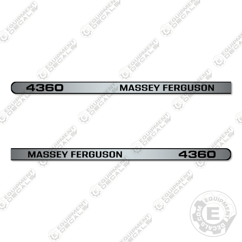 Fits Massey Ferguson 4360 Decal Kit Tractor Hood