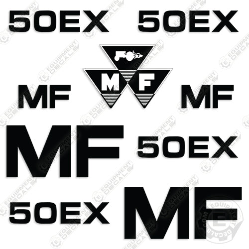 Fits Massey Ferguson 50EX Decal Kit Tractor