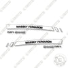 Image of Massey Ferguson 5445 Decal Kit Tractor- Aftermarket Kit