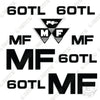 Image of Fits Massey Ferguson 60TL Decal Kit Tractor