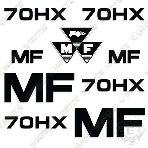 Fits Massey Ferguson 70HX Decal Kit Tractor