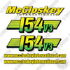 Image of McCloskey 154V3 Decal Kit Impact Crusher -Aftermarket Kit