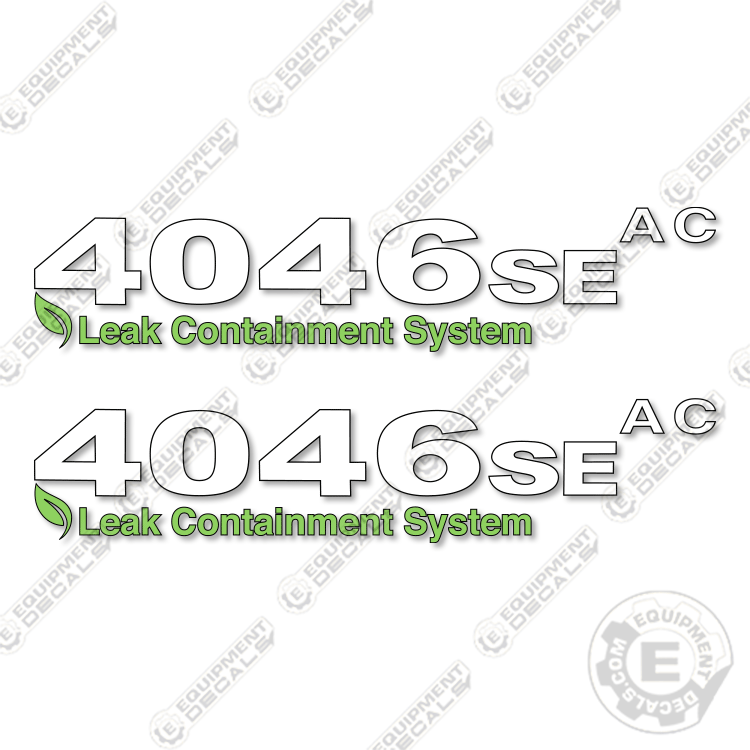 Fits Mec 4046SE AC Decal Kit Scissor Lift (Numbers Only!)