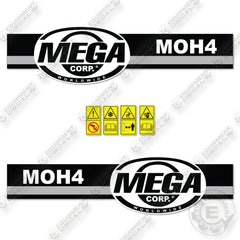 Fits MEGA CORP MOH4 Decal Kit Water Tanker