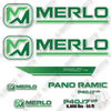 Image of Fits Merlo Panoramic P40.17US Decal Kit Telehandler