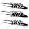 Image of METAL PLESS L3X14 Decal Kit Snow Plow- Aftermarket Kit