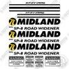 Image of Midland SP-8 Road Widener Decal Kit