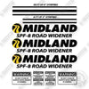 Image of Midland SPF-8 Road Widener Decal Kit