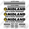 Image of Midland SPR-6 Road Widener Decal Kit