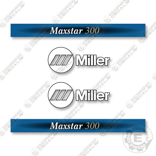 Bobcat Miller Maxstar 300 Decal Kit Generator Welder - Aftermarket Kit