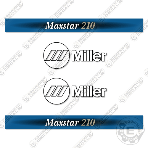 Fits Bobcat Miller Maxstar 210 Decal Kit Generator Welder