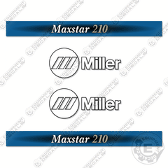 Fits Bobcat Miller Maxstar 210 Decal Kit Generator Welder
