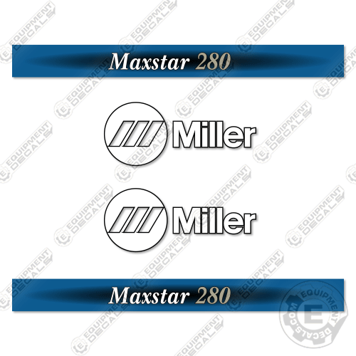 Fits Bobcat Miller Maxstar 280 Decal Kit Generator Welder