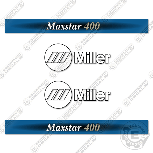 Fits Bobcat Miller Maxstar 400 Decal Kit Generator Welder