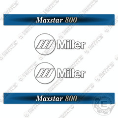 Fits Bobcat Miller Maxstar 800 Decal Kit Generator Welder