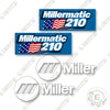 Image of Miller Millermatic 210 Decal Kit Welder - Aftermarket Kit