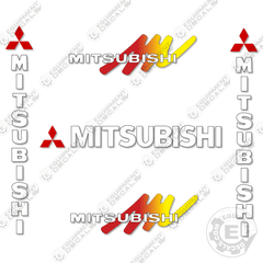 Fits Mitsubishi ESR36 Decal Kit Forklift