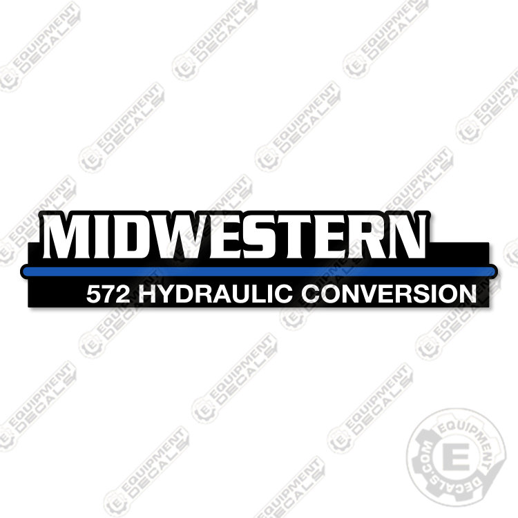 Fits Midwestern 572 Decal Kit Pipe Layer Controller