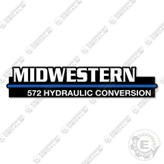 Fits Midwestern 572 Decal Kit Pipe Layer Controller