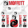 Image of Fits Moffett M8 NX Series Decal Kit Forklift