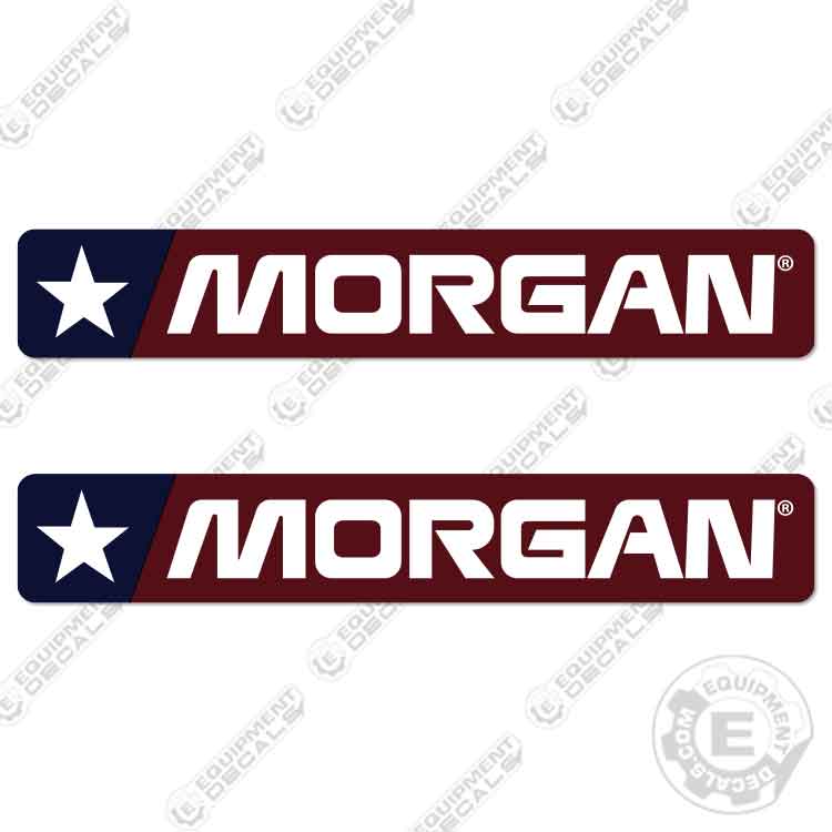 Morgan Truck Decal Kit