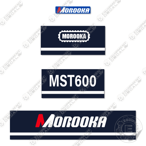 Fits Morooka MST600 Decal Kit Rubber Track Dump Truck Carrier