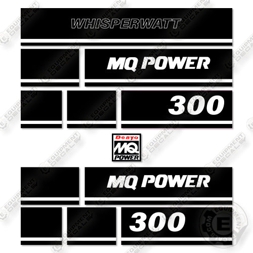 MQ Power 300 Decal Kit Generator- Aftermarket Kit