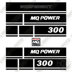 MQ Power 300 Decal Kit Generator- Aftermarket Kit