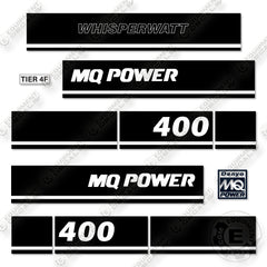 MQ Power 400 Decal Kit Generator- Aftermarket Kit