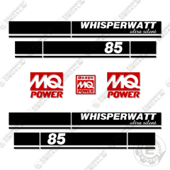 Fits Multiquip Whisperwatt 85 Decal Kit Generator