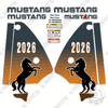 Image of Fits Mustang 2026 Decal Kit Skid Steer