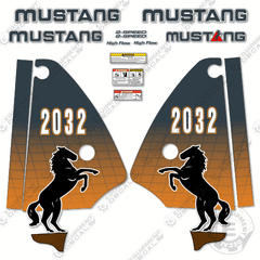 Fits Mustang 2032 Decal Kit Skid Steer