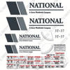 Image of Fits National Crane 3T-37 Decal Kit
