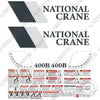 Image of National Crane 400B Decal Kit