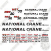 Image of Fits National Crane NBT 30 Decal Kit