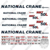 Image of National Crane NBT 50L Decal Kit