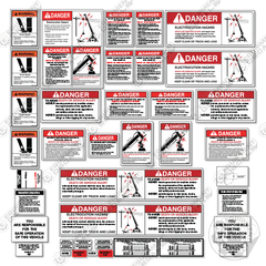 Fits National Crane Warning Kit - Generic Set