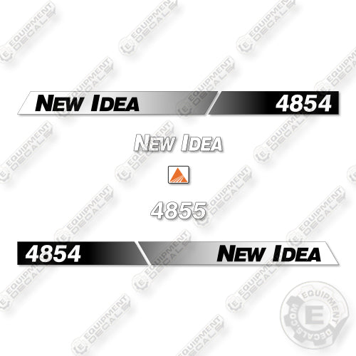 New Idea 4854 Decal Kit Round Baler - Aftermarket Kit