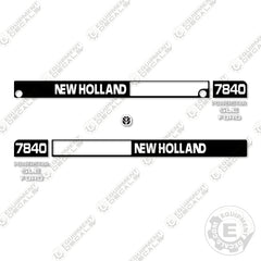 New Holland 7840 Decal Kit Tractor -  Aftermarket Kit