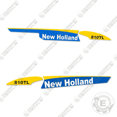 Fits New Holland 810TL Decal Kit Front End Loader - New Style!