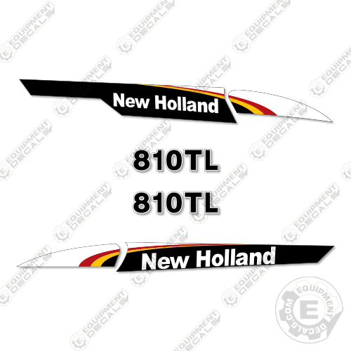 Fits New Holland 810TL Decal Kit Front End Loader – Equipment Decals
