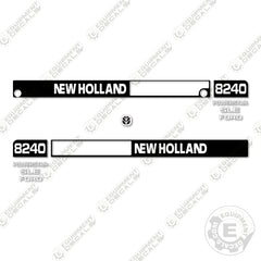 New Holland 8240 Decal Kit Tractor -  Aftermarket Kit