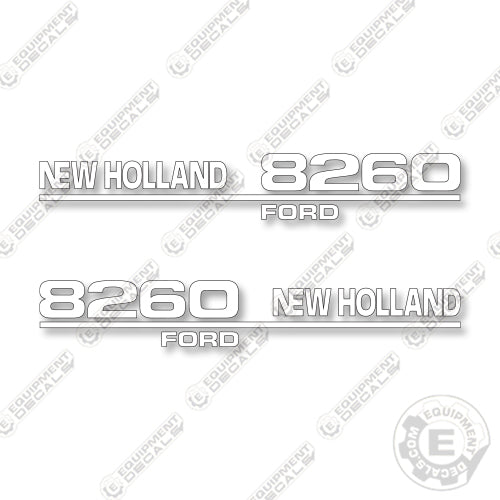 New Holland 8260 Decal Kit Tractor -  Aftermarket Kit