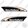 Image of New Holland 84LB Decal Kit Loader- Aftermarket Kit