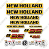 Image of New Holland B95 Decal Kit Backhoe -  Aftermarket Kit