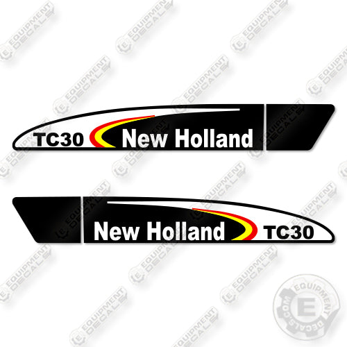New Holland TC30 Decal Kit Tractor -Style 2- Aftermarket Kit