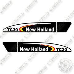 New Holland TC30 Decal Kit Tractor -Style 2- Aftermarket Kit