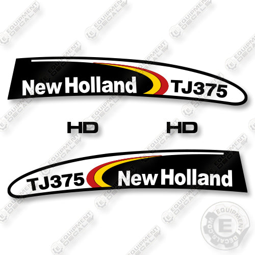 New Holland TJ375 Decal Kit Tractor - Aftermarket Kit